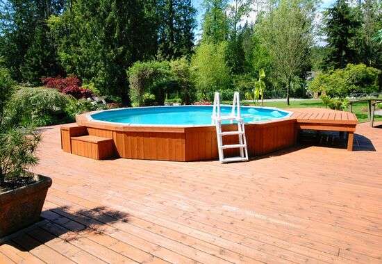 Pool Decking River House